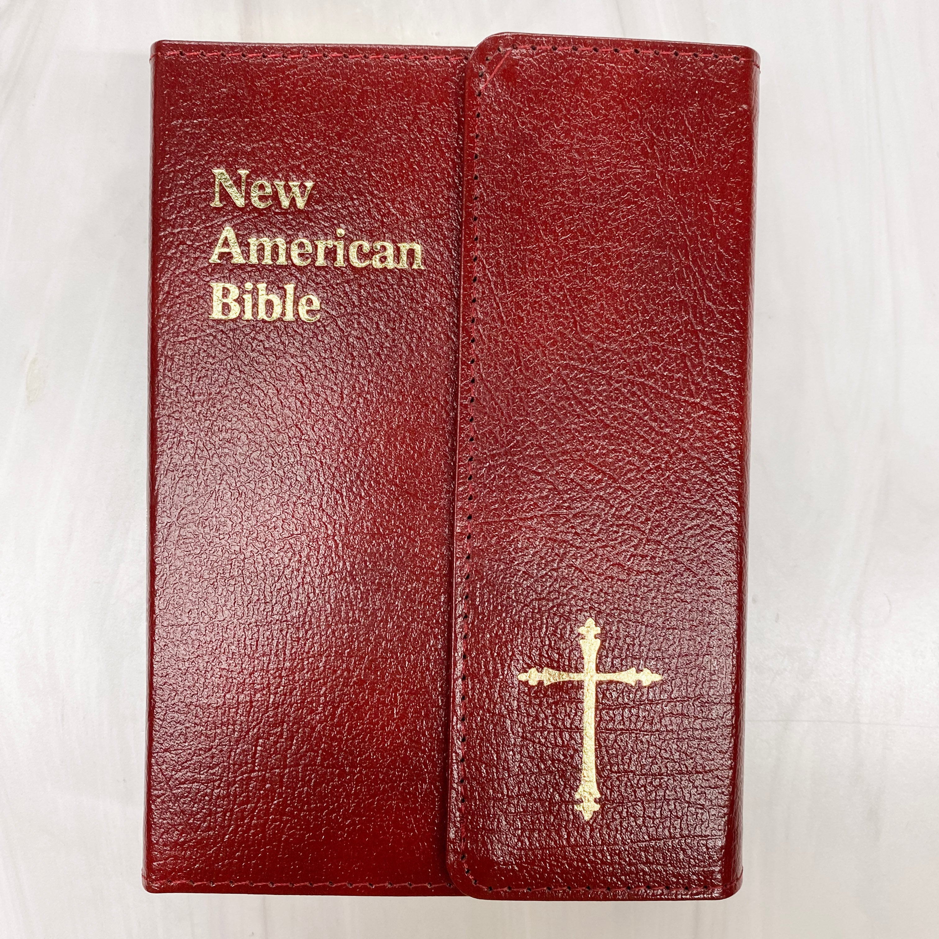 St. Joseph Personal Size - Burgundy Bibles & Missals Crossroads Collective