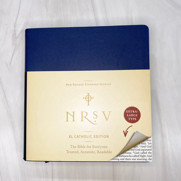 XL Print Catholic Bible-NRSV Bibles & Missals Crossroads Collective