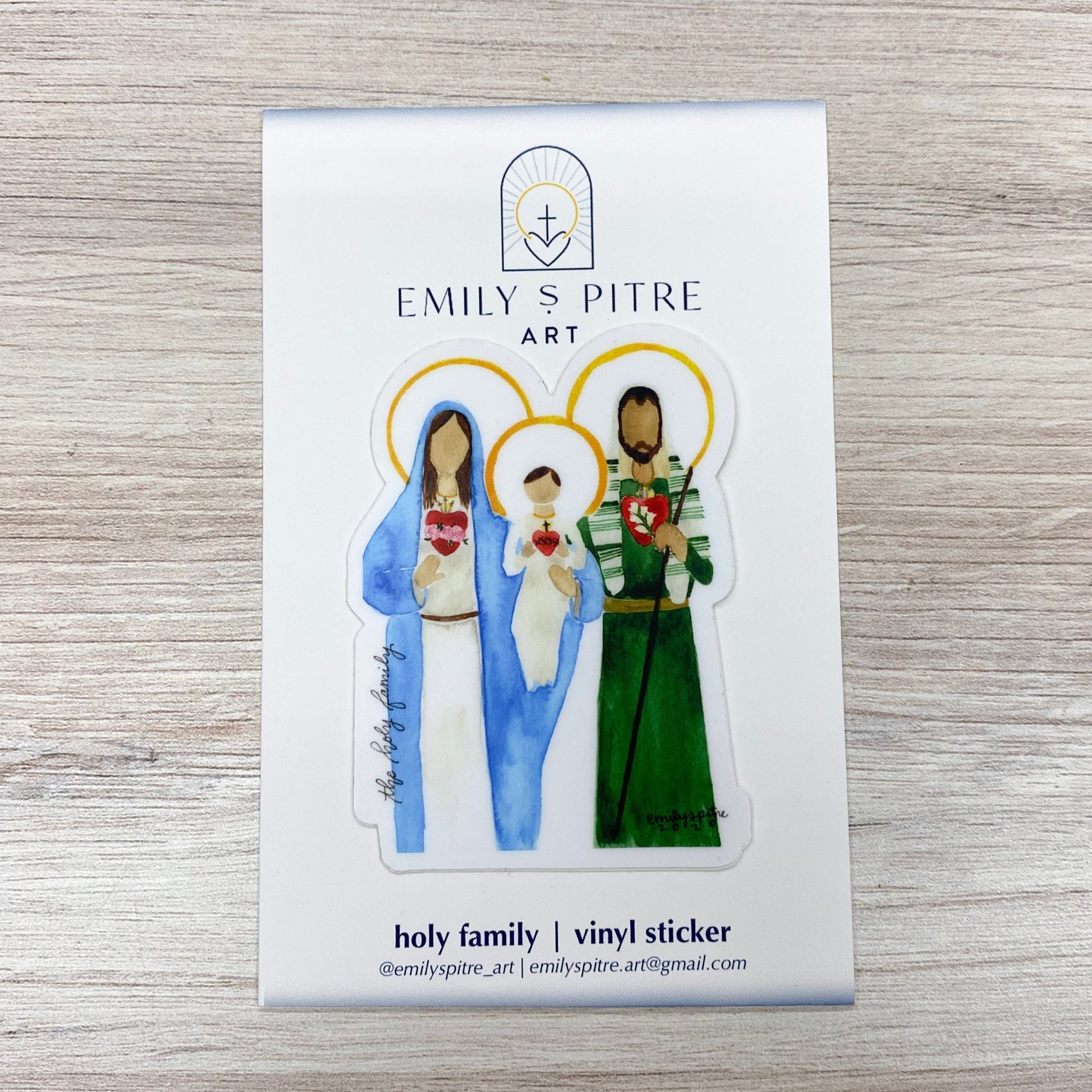 Holy Family Sticker Crossroads Collective