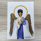 Guardian Angel Print Artwork Crossroads Collective