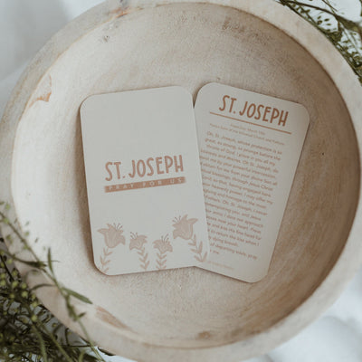 St. Joseph Prayer Card