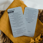 Litany of Trust Prayer Card