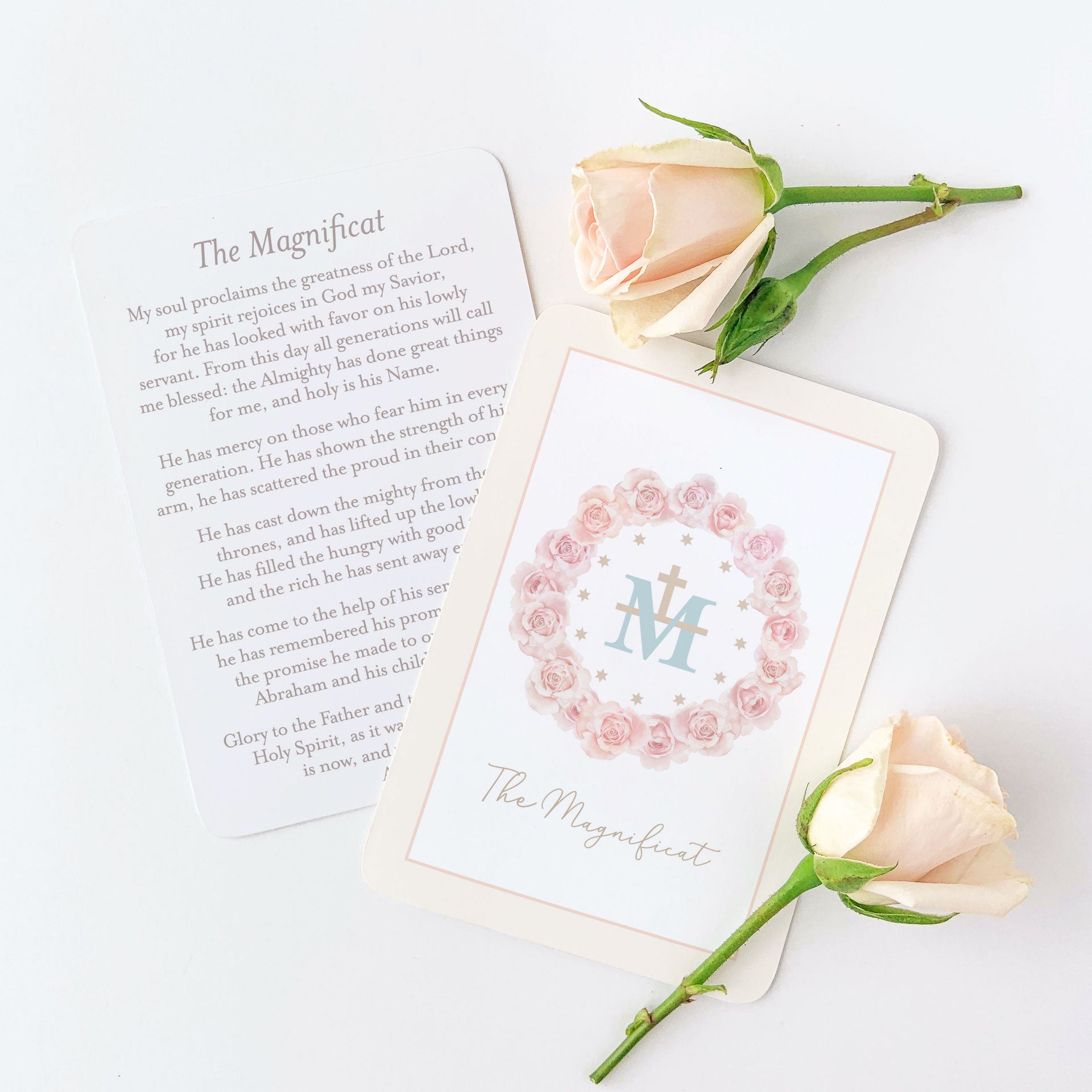 Magnificat Prayer Card Crossroads Collective