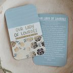 Our Lady of Lourdes Prayer Card