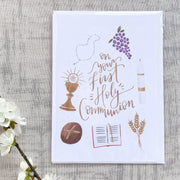 First Holy Communion Greeting Card Cards Crossroads Collective