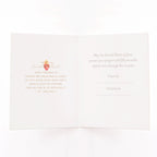 Sacred Heart Novena Card | Mint Green Cards Crossroads Collective