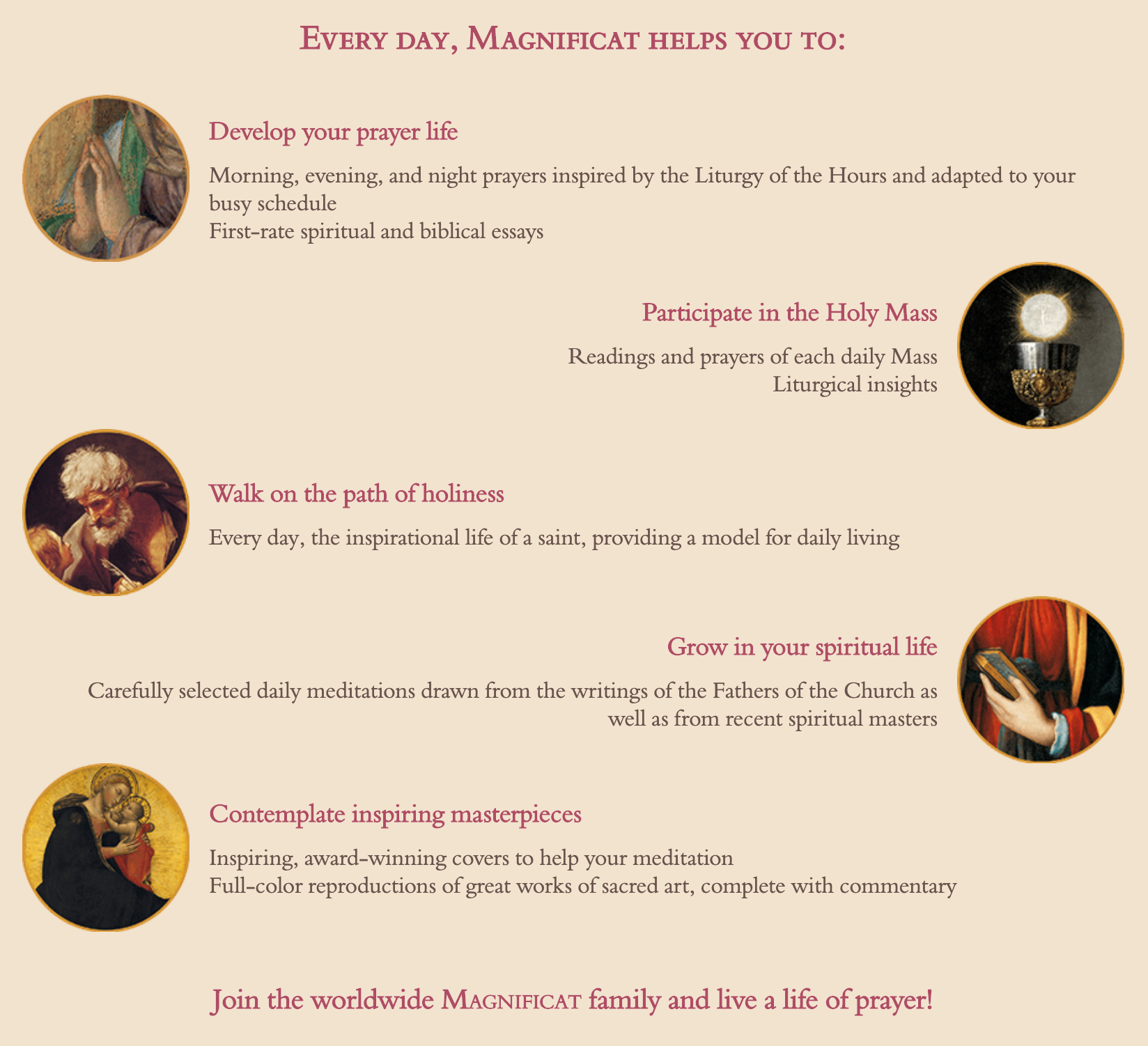 Magnificat Monthly Magazine Catholic Literature Crossroads Collective