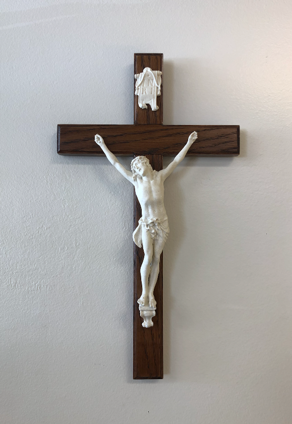 Replica of Antique Crucifix from Northern France Monastery Crossroads Collective