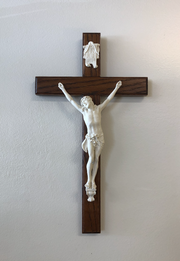 Replica of Antique Crucifix from Northern France Monastery Crossroads Collective