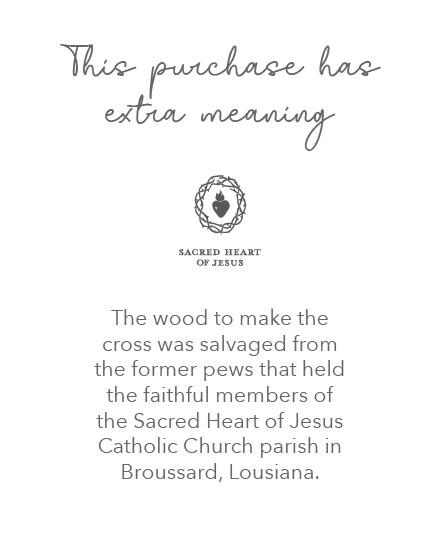 Replica of Antique Crucifix from Northern France Monastery Crossroads Collective