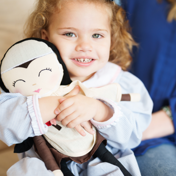 St. Thérèse of Lisieux Doll in collaboration with Marzipantz
