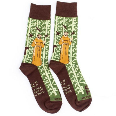 St. Francis of Assisi Socks Clothing & Apparel Crossroads Collective