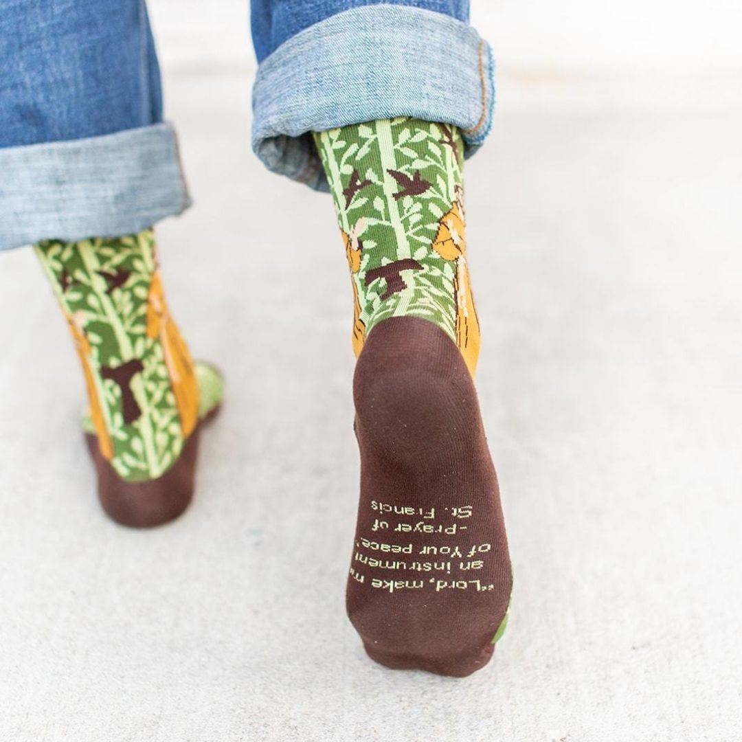 St. Francis of Assisi Socks Clothing & Apparel Crossroads Collective