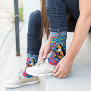 St. Therese of Lisieux Socks Clothing & Apparel Crossroads Collective