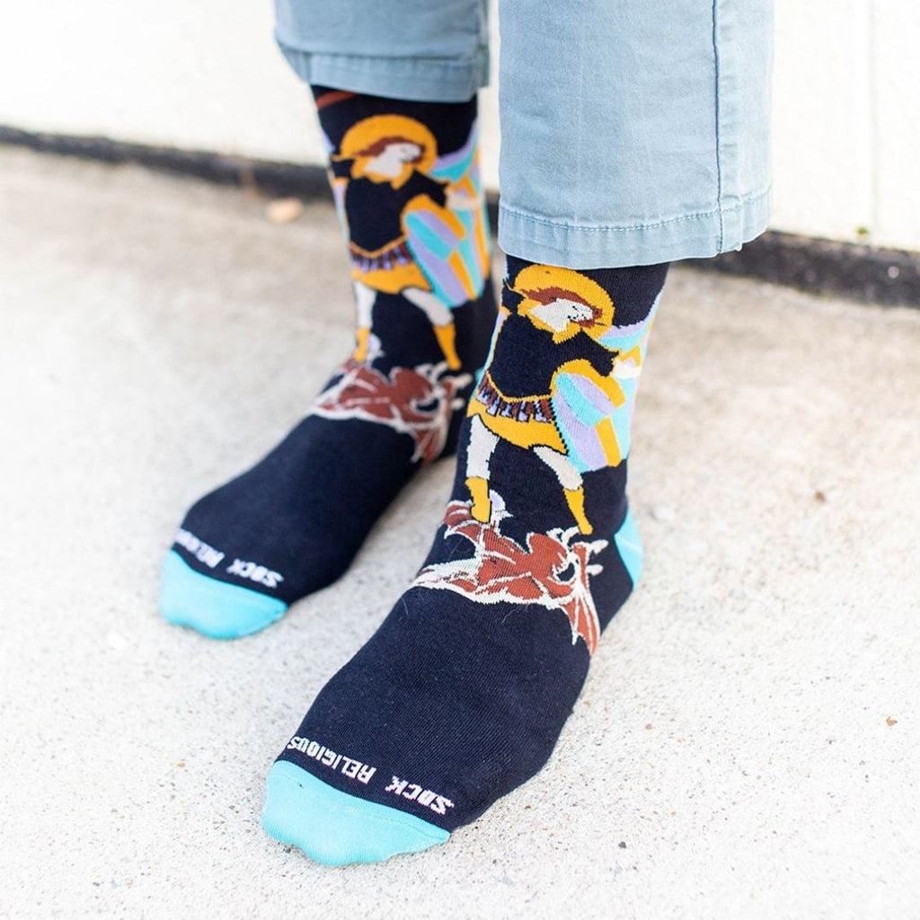 St. Michael Socks Clothing & Apparel Crossroads Collective