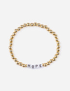 Hope Letter Bracelet