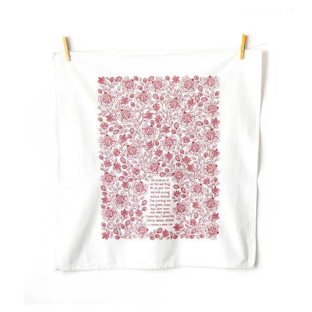 All Creatures of Our God and King Tea Towel Home & Decor Crossroads Collective