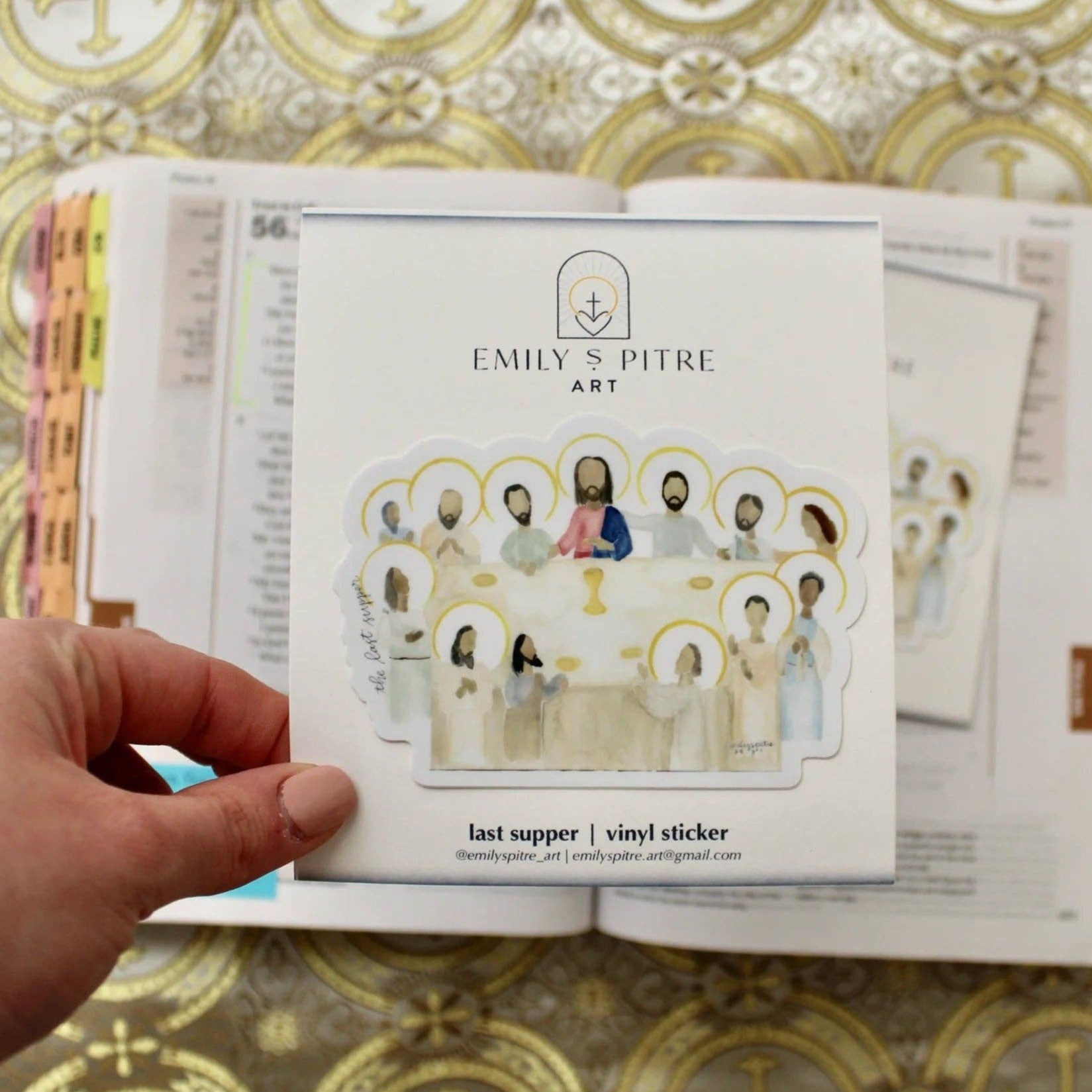 Last Supper Sticker