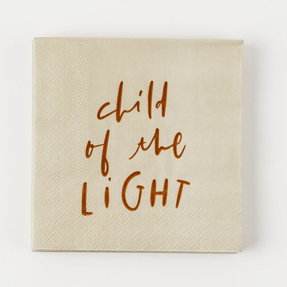 Child of the Light Cocktail Napkins