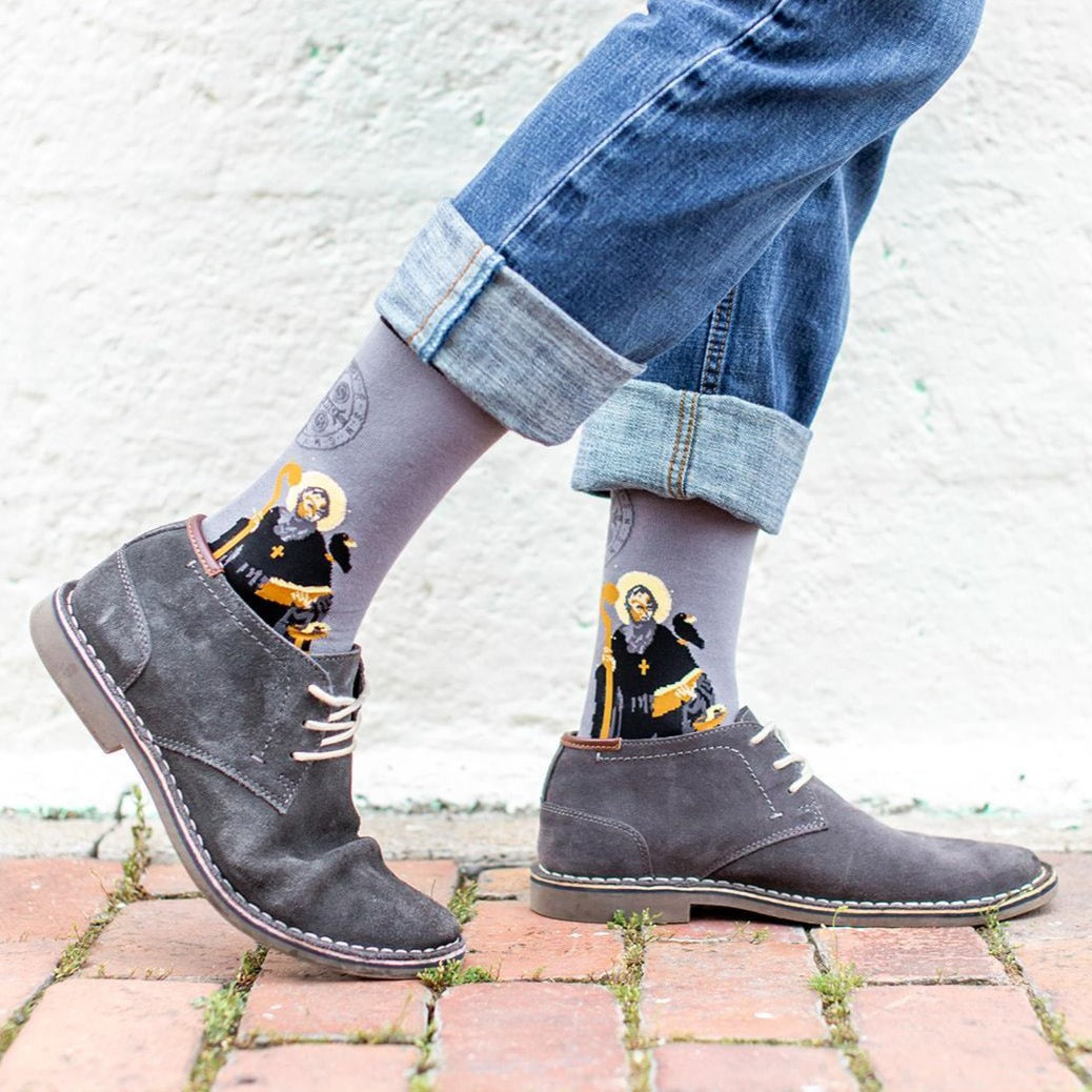 St. Benedict Socks Clothing & Apparel Crossroads Collective