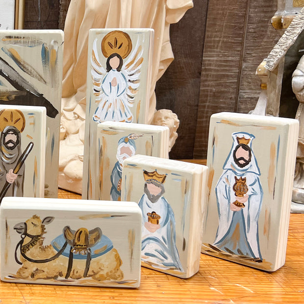 12 Piece Hand Painted Nativity