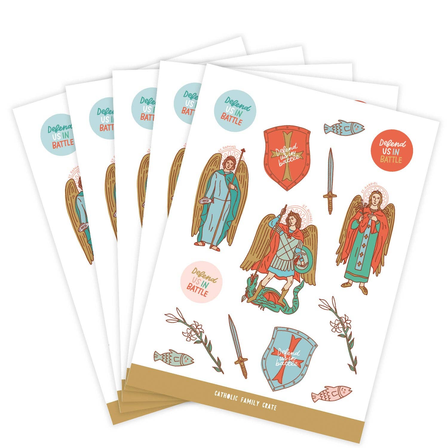 Archangels Sticker Sheet Pack