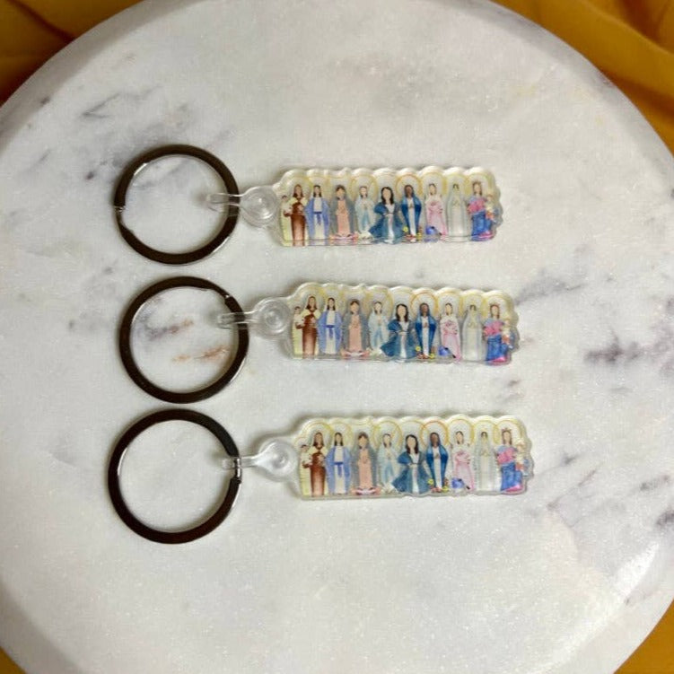 Many Marys Keychain