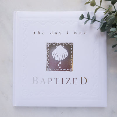 Day I Was Baptized Record Book Children & Babies Crossroads Collective