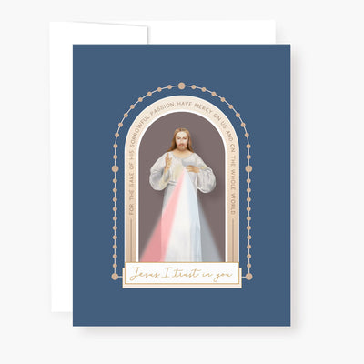 Divine Mercy Prayer Card | Blue Crossroads Collective