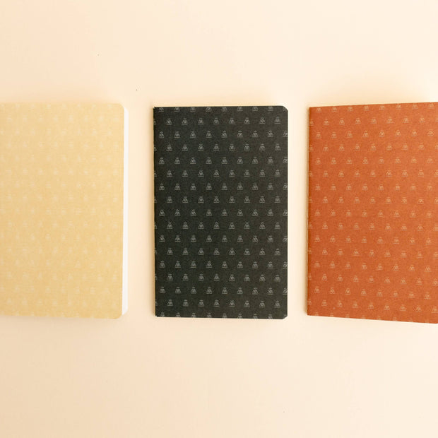 3 Pack - Bulleted Mini Journals