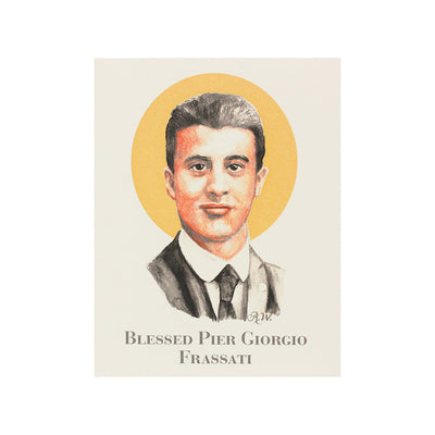 Blessed Pier Giorgio Frassati Notecard with Envelope Crossroads Collective
