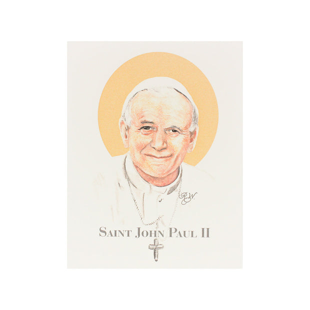 Saint John Paul II Notecard with Envelope Crossroads Collective