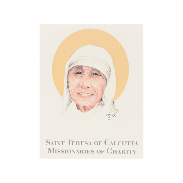 Saint Teresa of Calcutta, Missionaries of Charity Notecard with Envelope Crossroads Collective