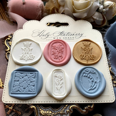 Marian Bouquet Mix Assorted Wax Seals Stationery Crossroads Collective