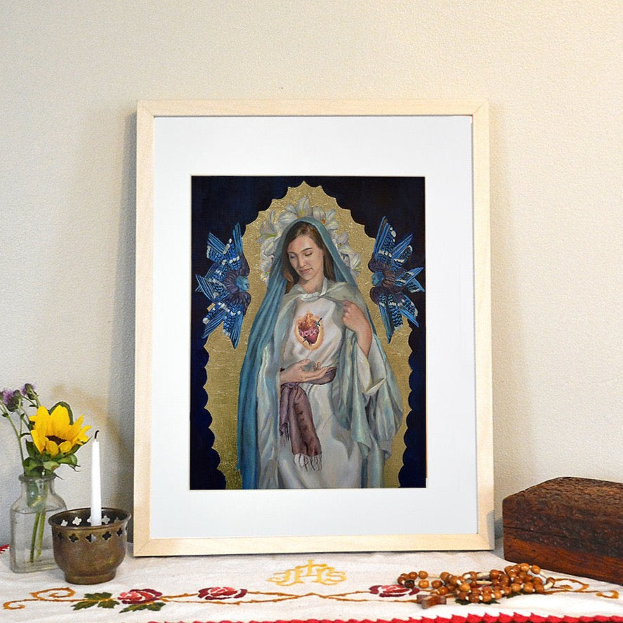 'Immaculate Heart of Mary' Print