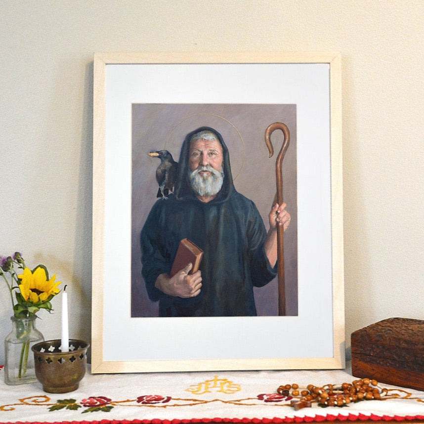 'Saint Benedict' Print