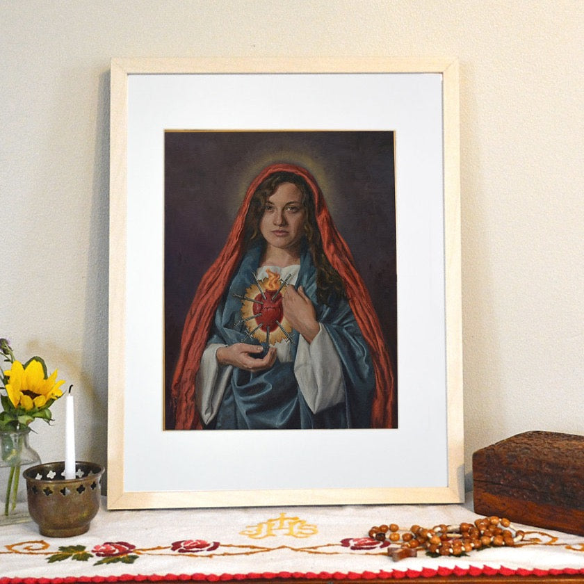 'Sorrowful Mother' Print 9x12