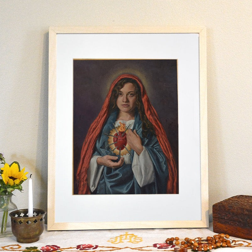 'Sorrowful Mother' Print - 12x16