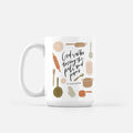 God Walks Among the Pots and Pans Mug