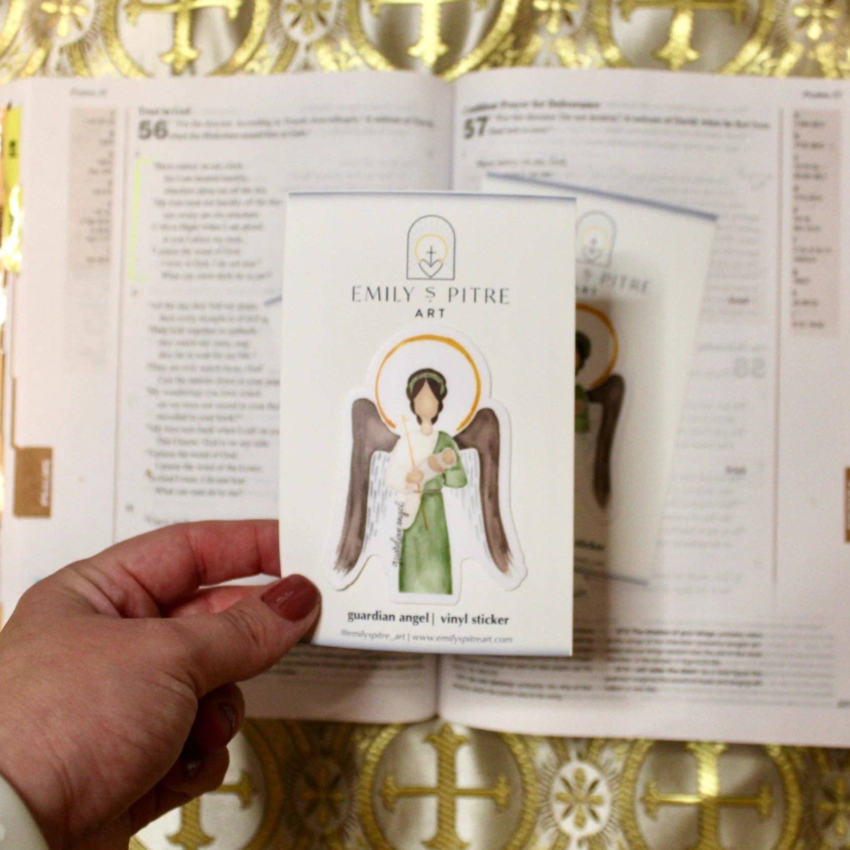 Guardian Angel Sticker