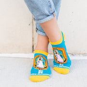 Our Lady of Guadalupe No Show Socks Clothing & Apparel Crossroads Collective