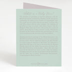 Holy Hour Card | Mint Green Cards Crossroads Collective