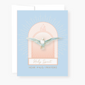 Holy Spirit Novena Card | Arch | Blue Cards Crossroads Collective