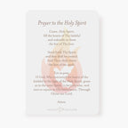 Holy Spirit Prayer Card | Window | Beige