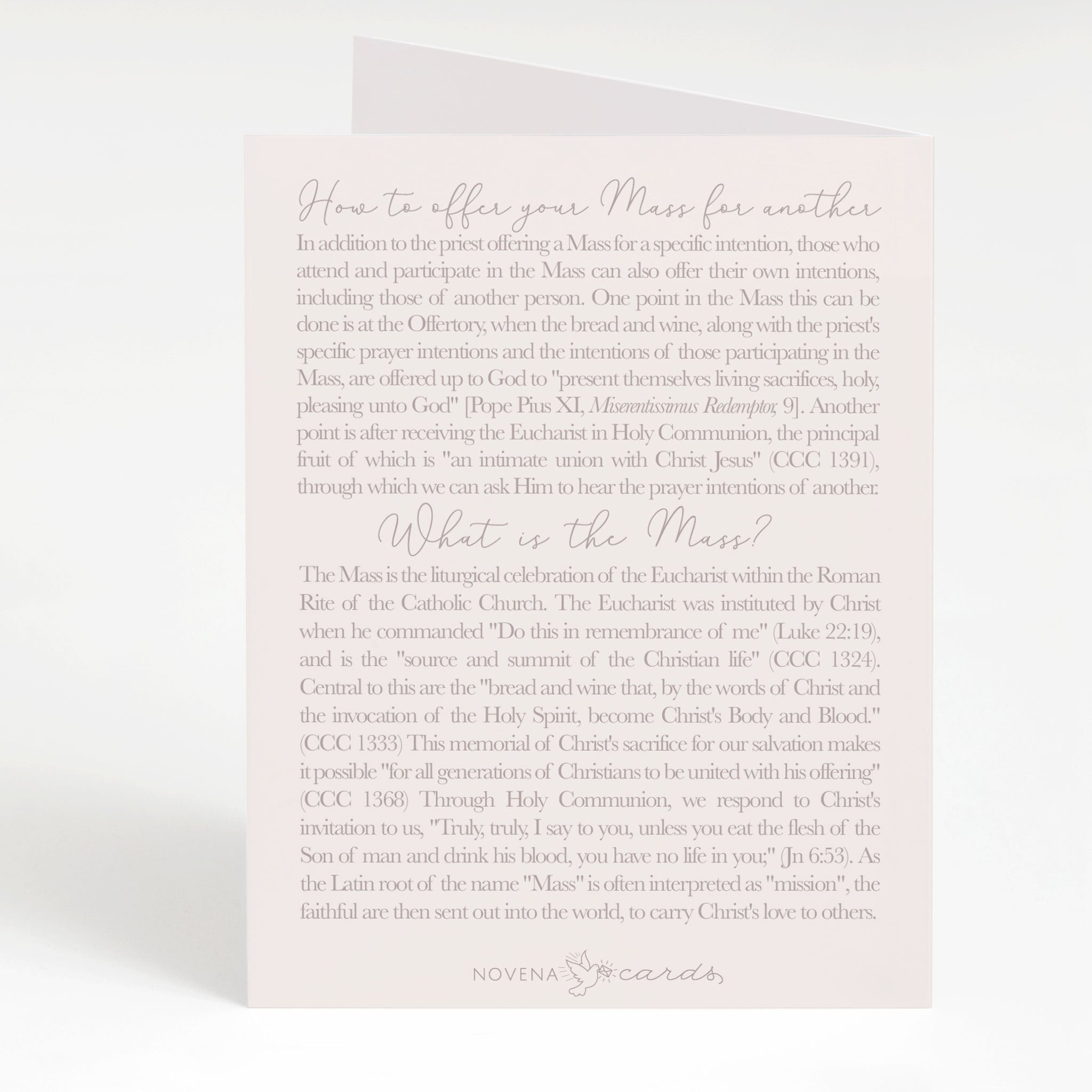 "I Prayed for you at Mass" Cards | Mixed Set Crossroads Collective