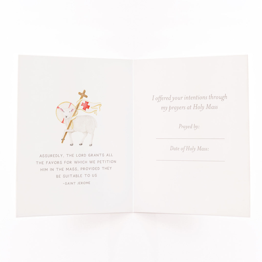 "I Prayed for you at Mass" Cards | Mixed Set Crossroads Collective