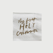 My First Holy Communion Cocktail Napkins Party Supplies Crossroads Collective