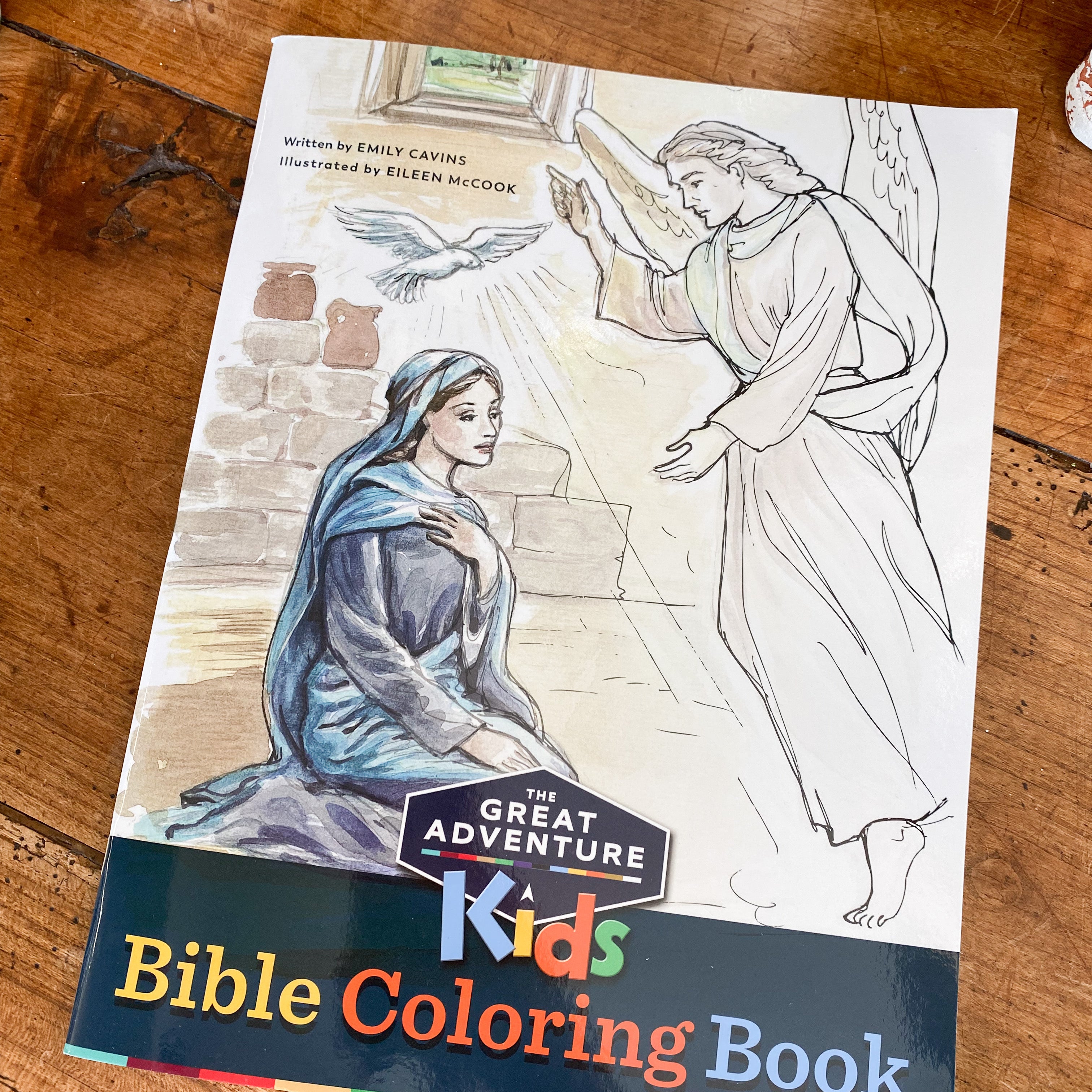The Great Adventure Kids Bible Coloring Book Children's books Crossroads Collective