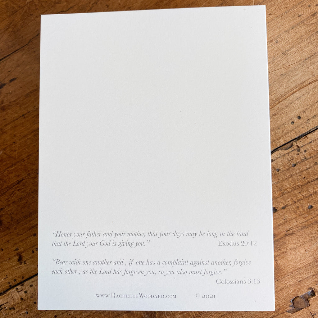 The Holy Family Notecard with Envelope No Type Crossroads Collective