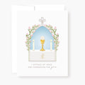 "I Prayed for you at Mass" Card | White Cards Crossroads Collective